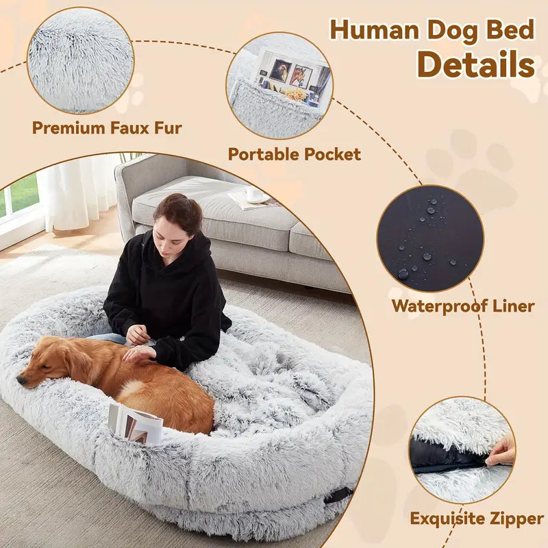Dog Rectangular Faux Fur sofa