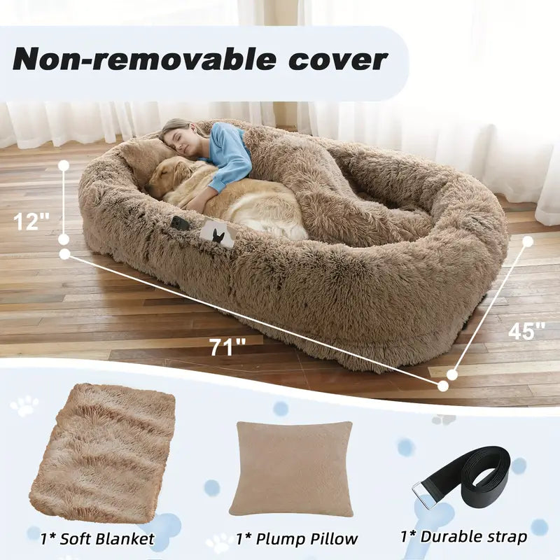Dog Rectangular Faux Fur sofa