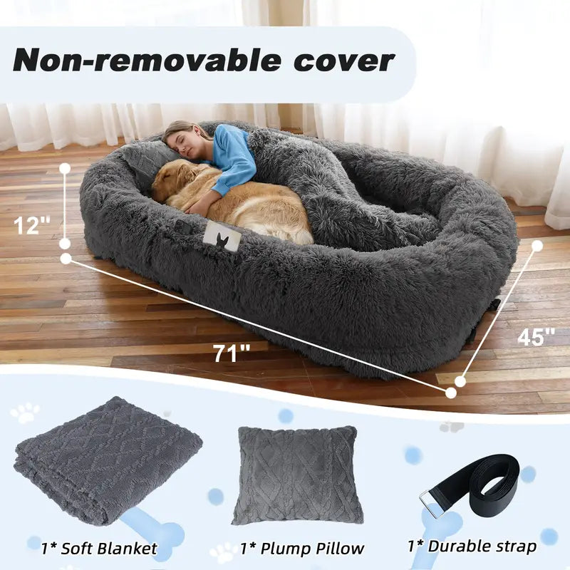 Dog Rectangular Faux Fur sofa