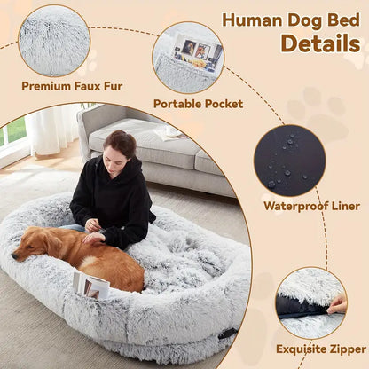 Dog Rectangular Faux Fur sofa