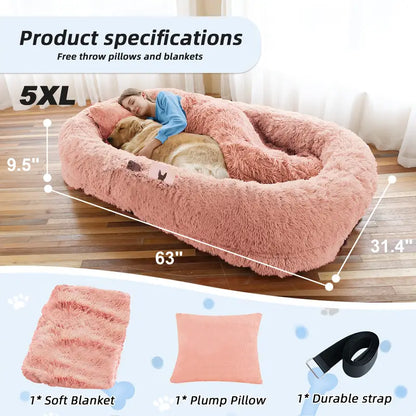 Dog Rectangular Faux Fur sofa