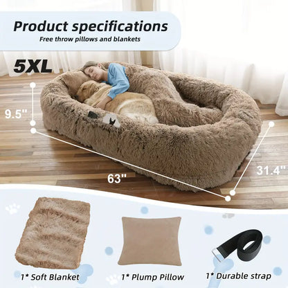 Dog Rectangular Faux Fur sofa