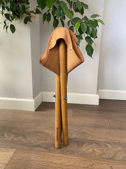 Handmade Genuine Leather Stool